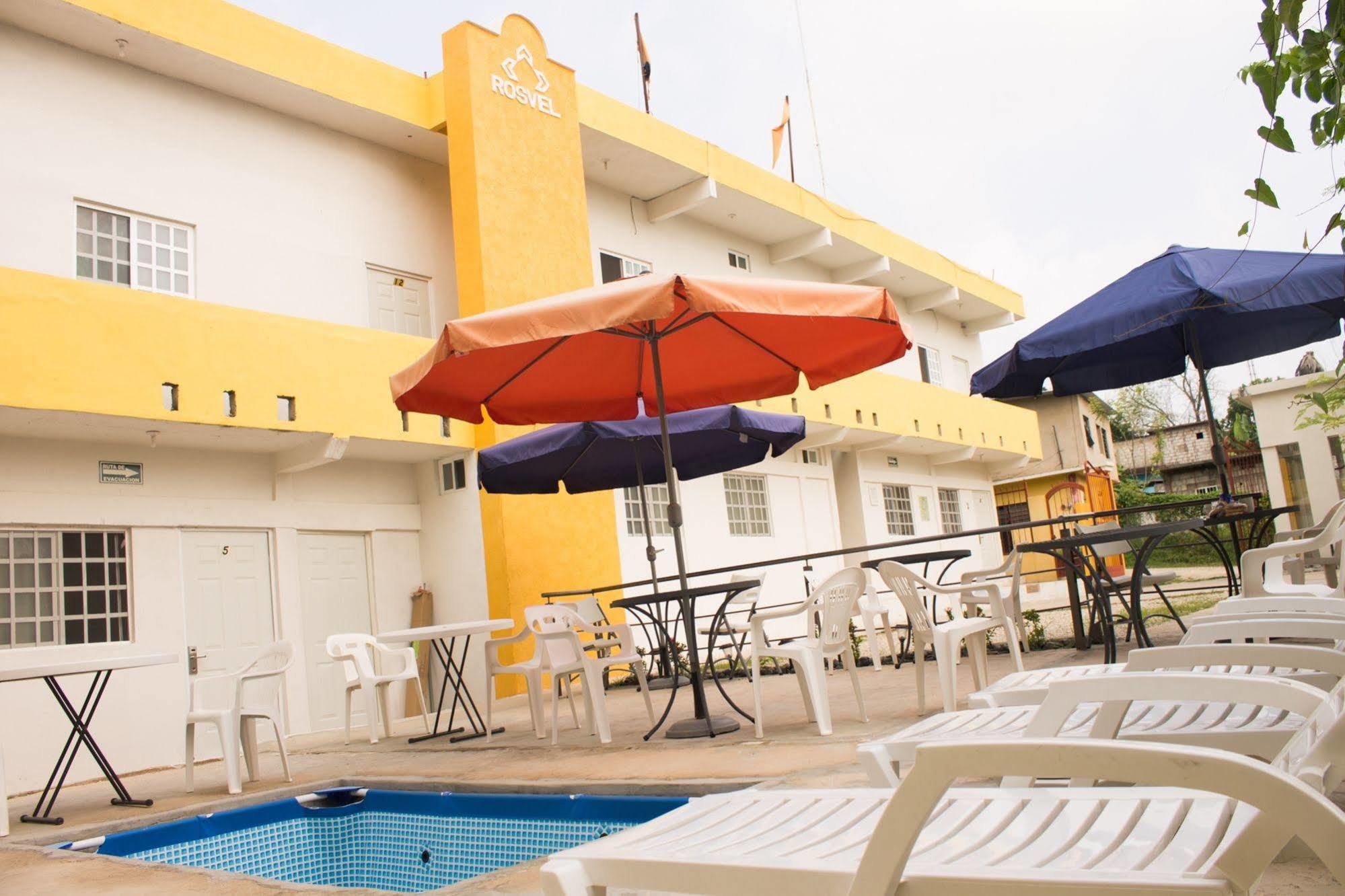 Rosvel Hotel ปาเลงเก ภายนอก รูปภาพ